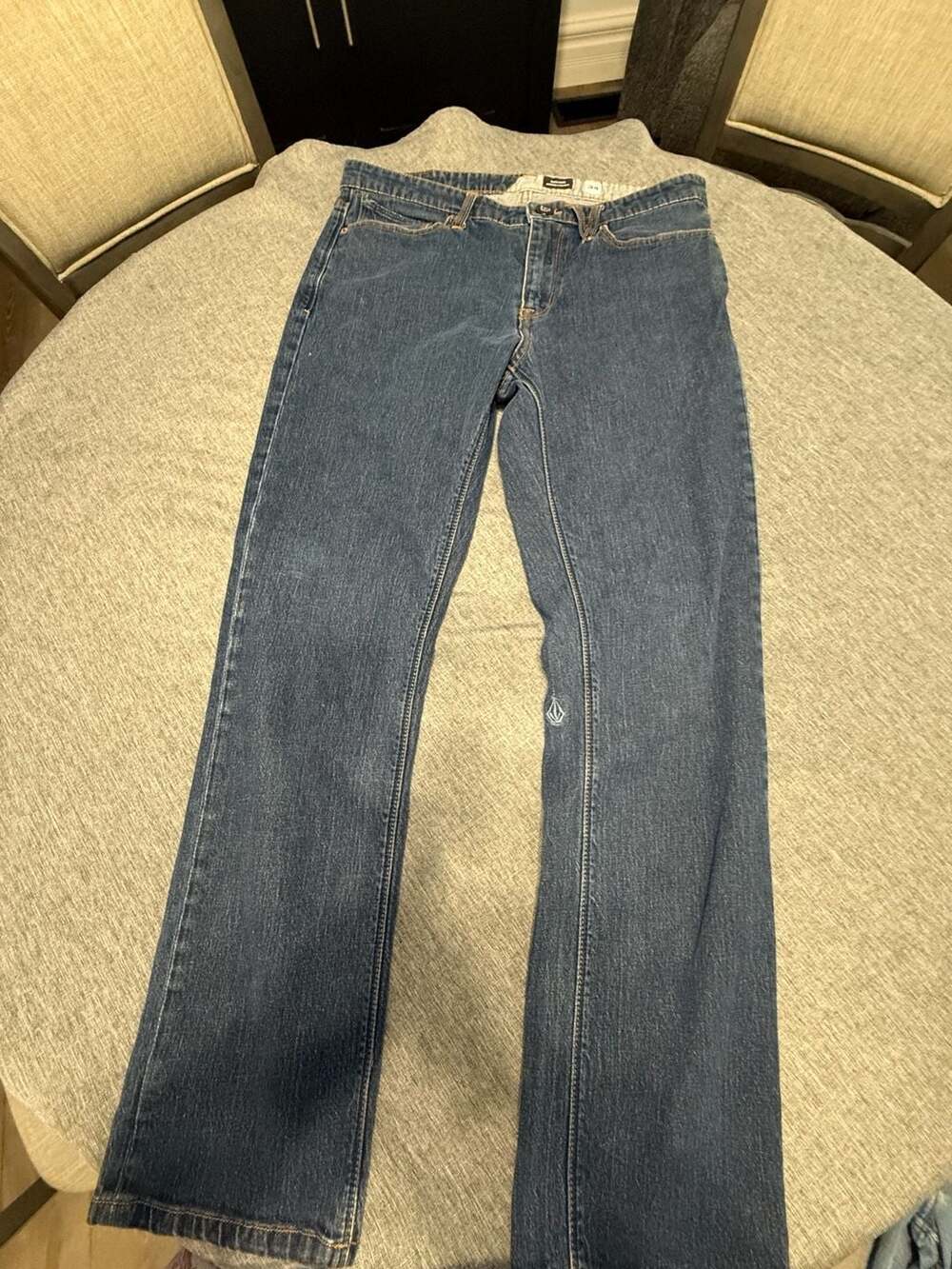 Volcom Solver Modern Straight Jeans Size 34